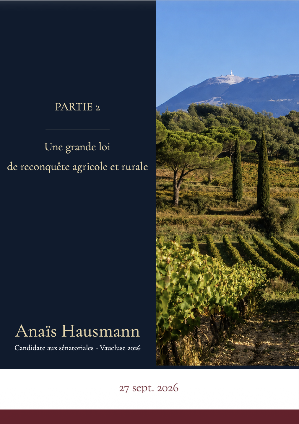 Couverture - Partie 2 - L'agriculture